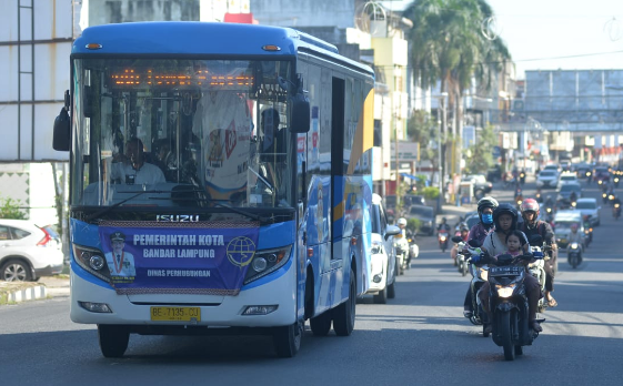 Update Jam Operasional dan Tarif Bus Trans Rajabasa Bandar Lampung